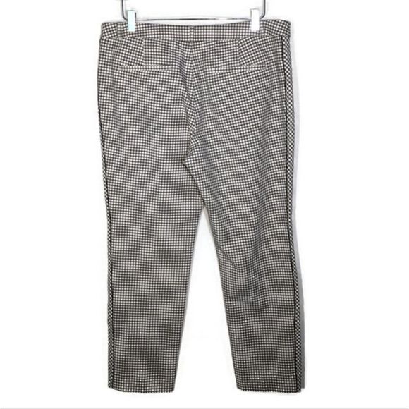 BANANA REPUBLIC SLOAN pants Black and white EUC - Picture 4 of 5